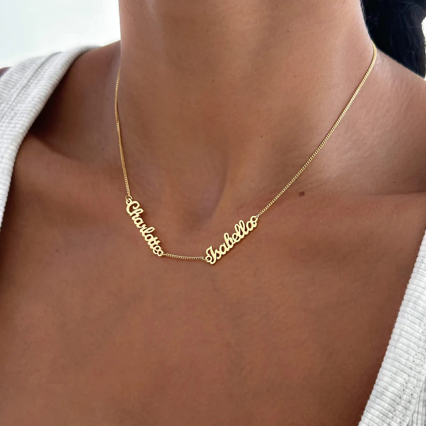 Multiple Name Necklace