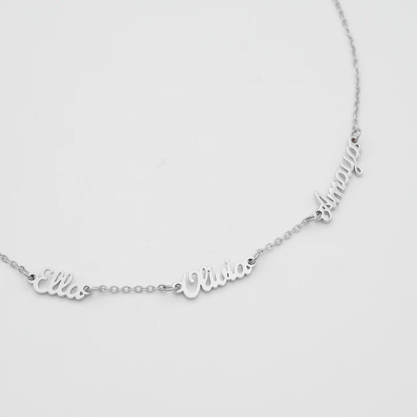 Multiple Name Necklace